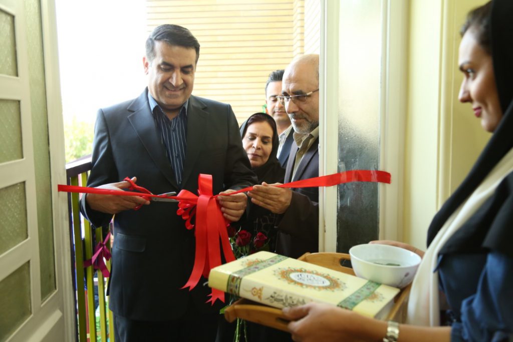 مراسم افتتاحیه نمایندگی جدید موسسه در شهرک والفجر شهر شیراز