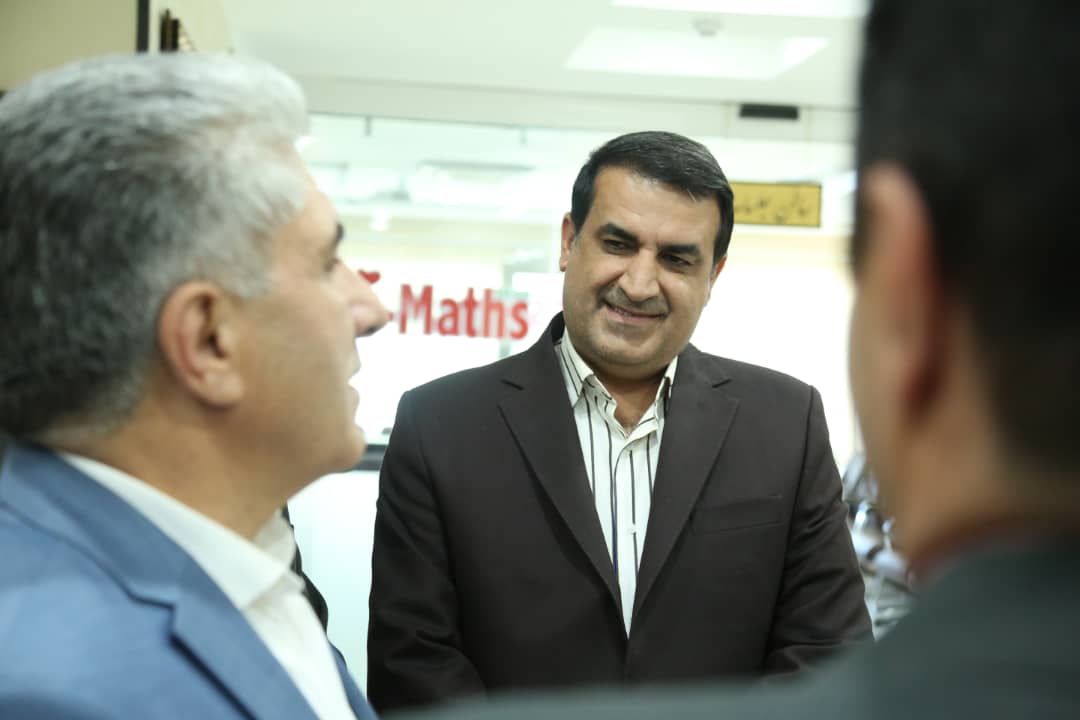دیدار دکتر مردانی استاد حقوق بین الملل با دکتر زاده باقری در دفتر مرکزی آی مت استان فارس