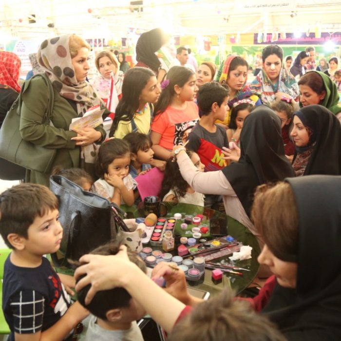 غرفه فعال و پربازدید آی مت در نمایشگاه کودک و نوجوان شیراز