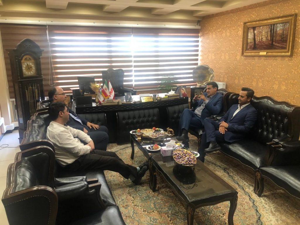 بازدید جناب آقای دکتر مختاری مدیر عامل شرکت گسترش پتروشیمی شیراز از دفتر مرکزی استان فارس