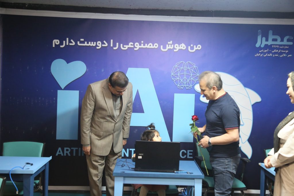 دیدار جناب آقای محمد مسلمی بازیگر و کارگردان برجسته حوزه کودک و نوجوان، با جناب آقای دکتر مسعود زادهباقری مدیرعامل محترم مؤسسه