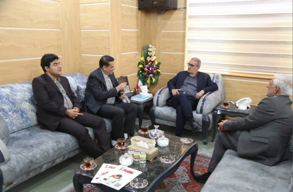 دیدار و گفتگو جناب آقای دکتر مسعود زاده باقری مدیر عامل محترم موسسه با آقای دکتر یدالله رحمانی استاندار استان کهگیلویه و بویراحمد